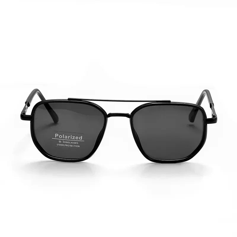 Fashion Geometric Double-Beam Sunglasses