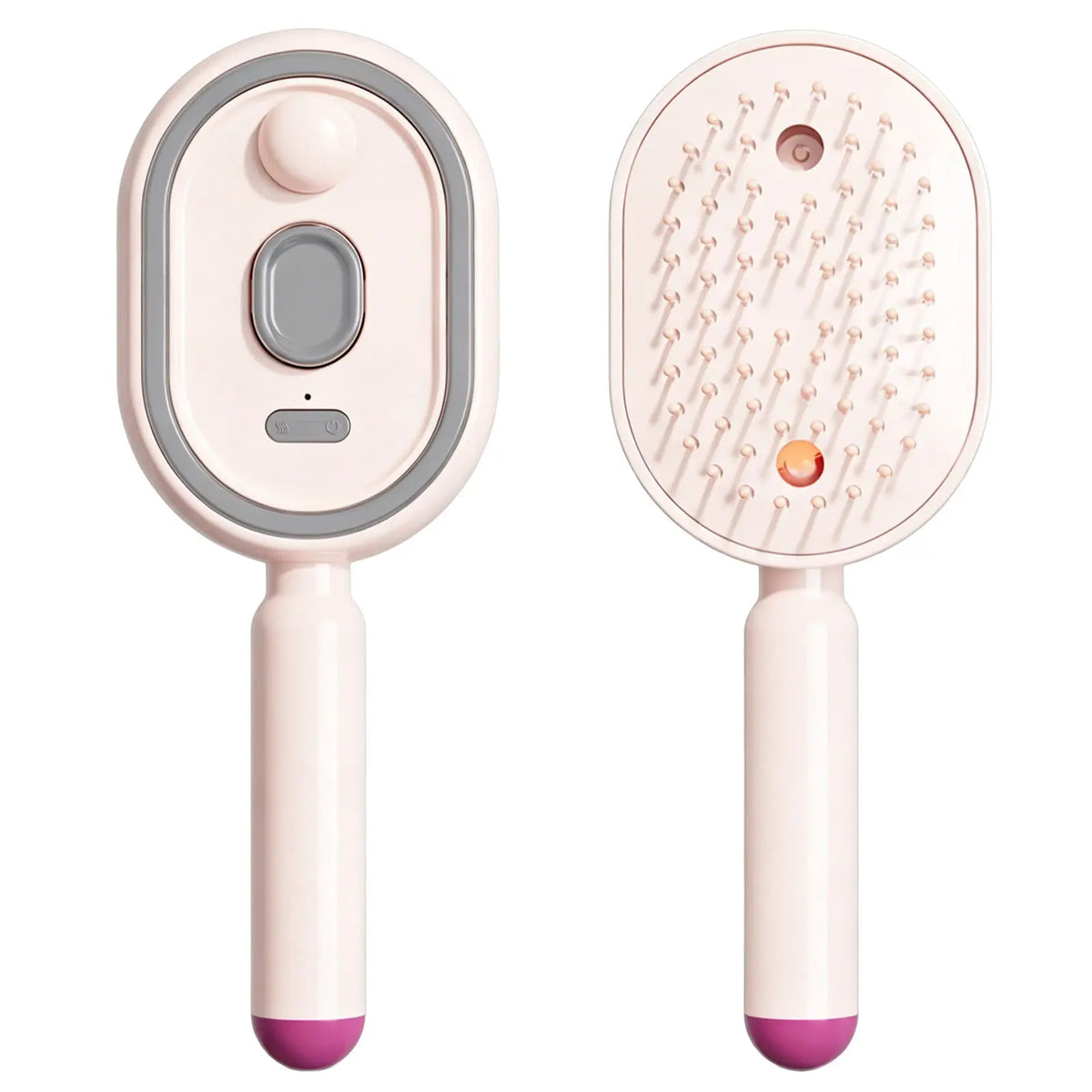 Cloudmades Electric Spray Air Cushion Massage Comb – Self-Cleaning Anti-Tangle Essential Oil Mist Hair Care Comb