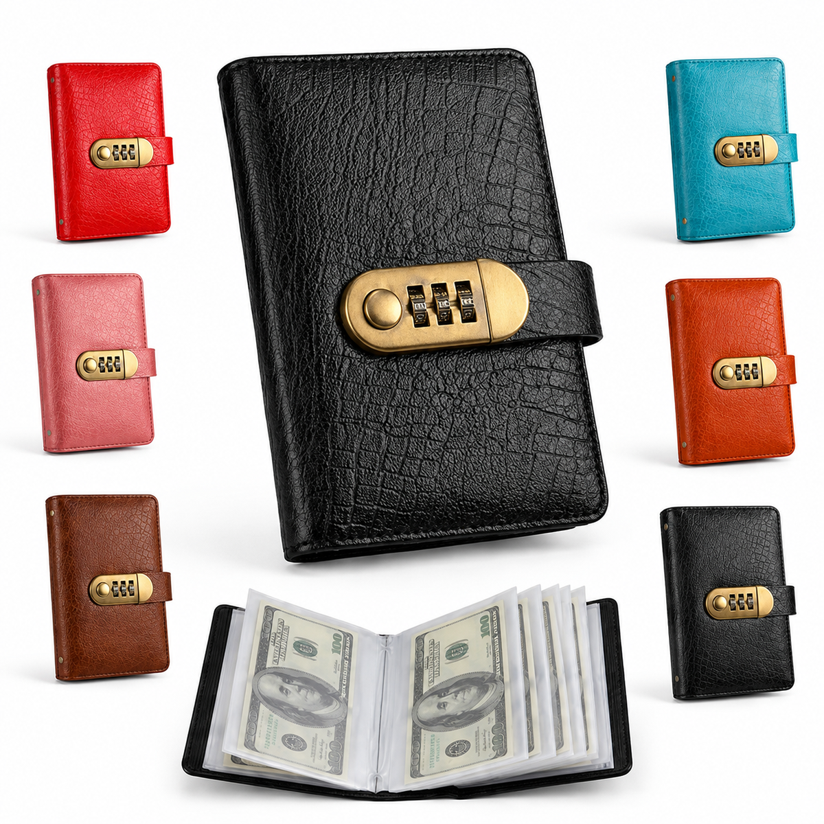 🧧🧧100 Transparent Pocket Currency Collectors Album