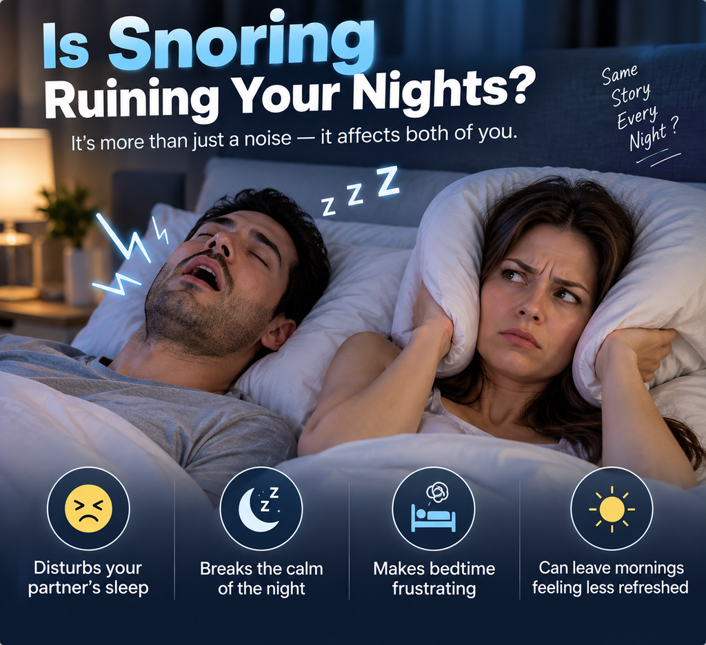 Alonovas™ Neck Wearable – Simple Bedtime Snoring Support