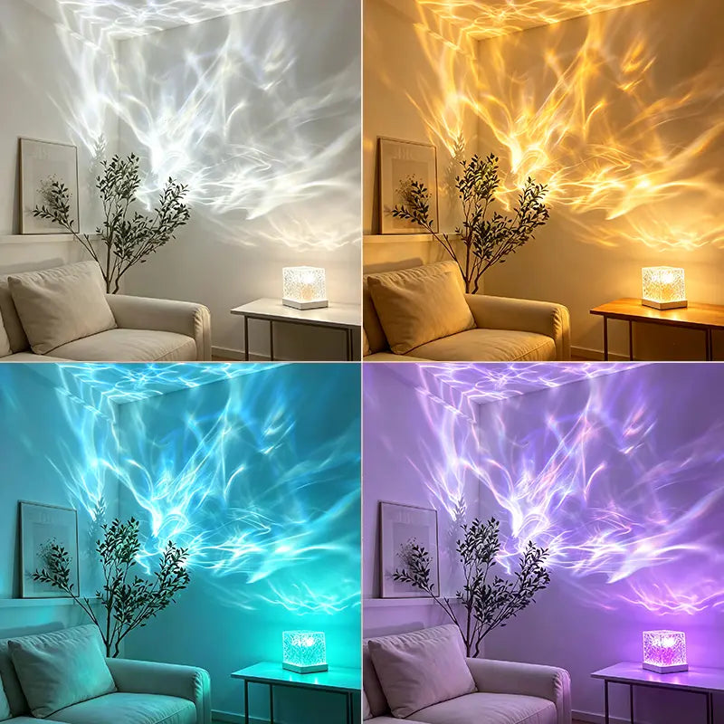 ✨LED Projector Light – Create Stunning Ambient Lighting for Bedroom, Parties & Home Decor