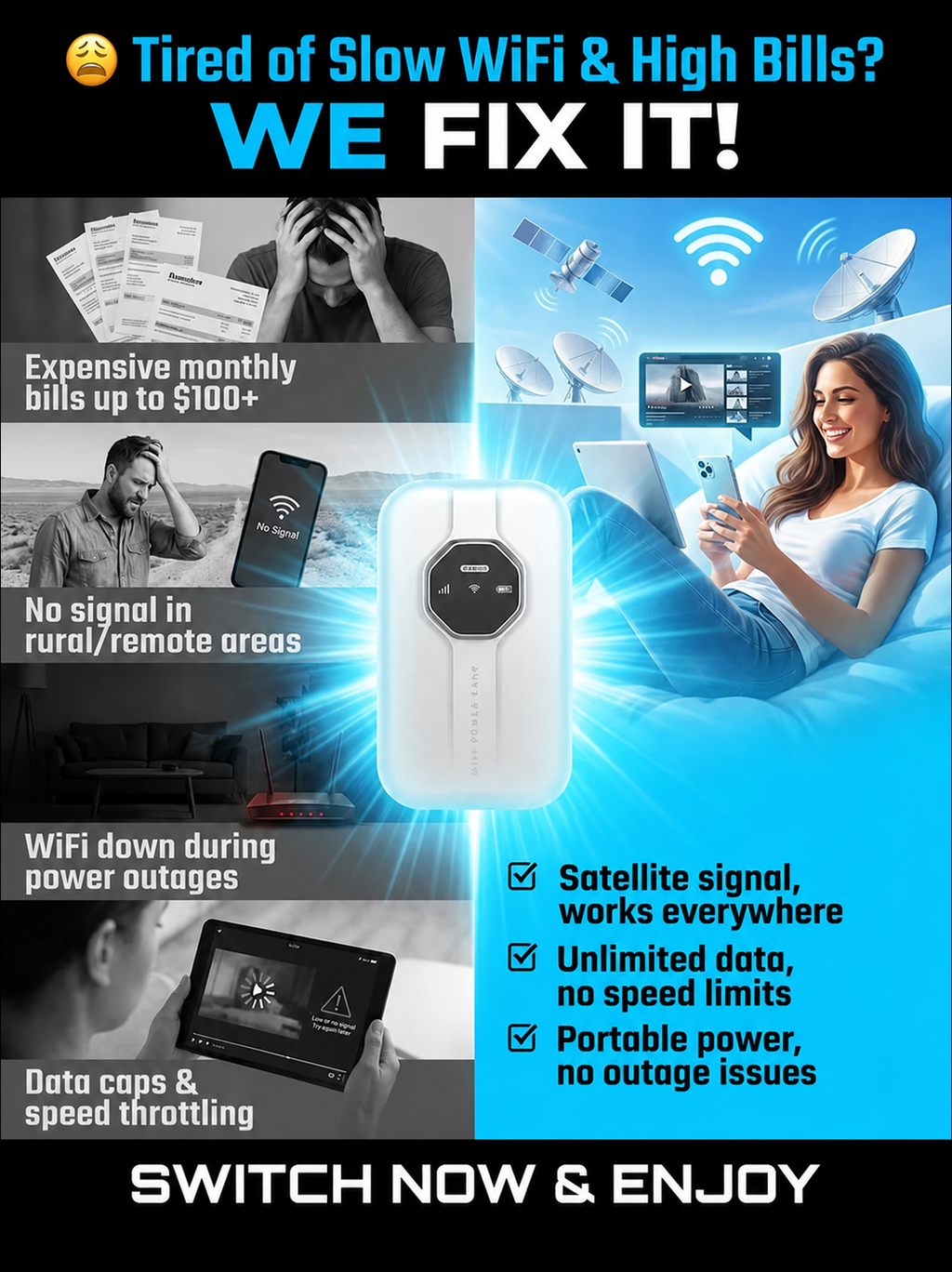 [Global Coverage] Boundless Portable Wi-Fi🛡️