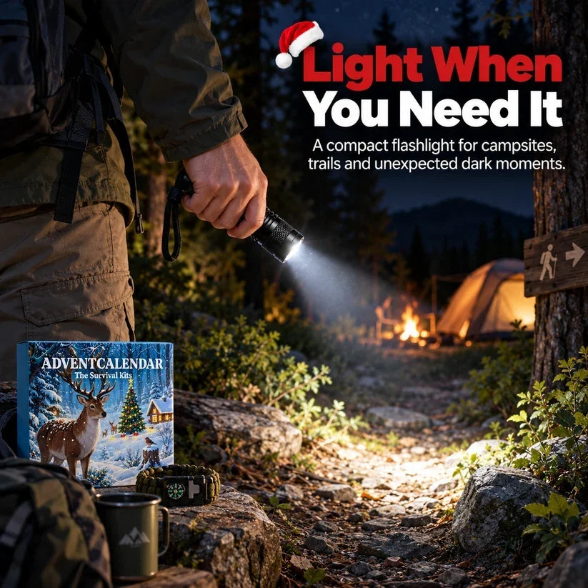 🎁🏕️ 24-Day Outdoor Gear Advent Calendar for Men 🧭✨