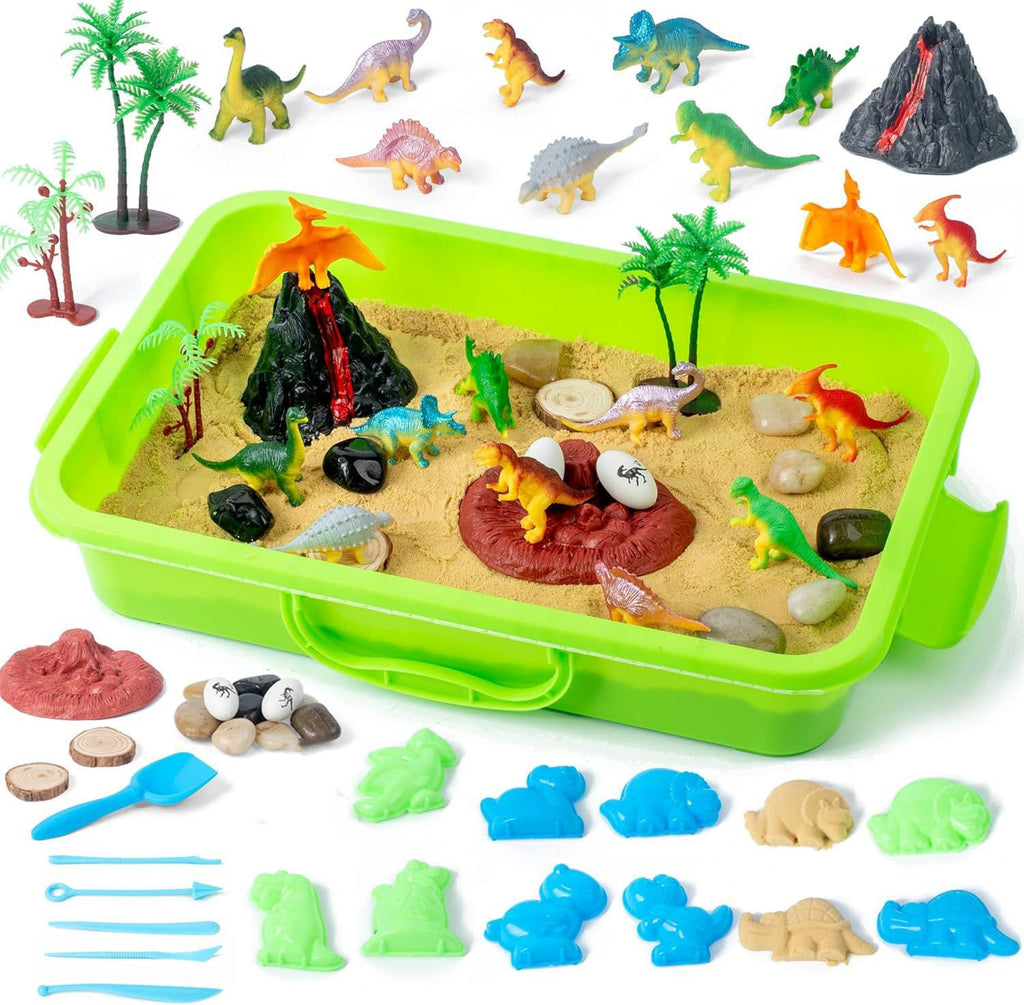 🔥 Last Day 50% OFF🚜Sandbox with Lid Castle Building kit