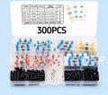 ⚡ 300PCS Waterproof Solder Seal Wire Connectors – Heat Shrink Butt Connectors with Self-Solder Function for Marine, Automotive & Stereo Wiring