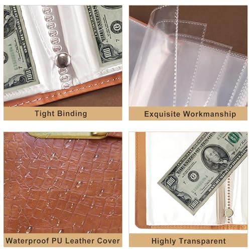 🔒100 Transparent Pocket Currency Collectors Album