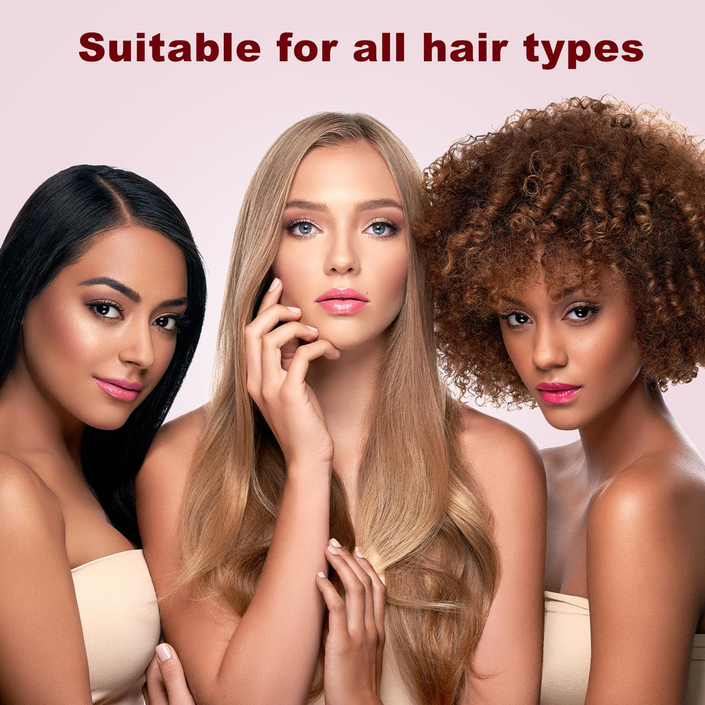 2-in-1 Comfort Comb Hair Dryer & Styler – Fast Drying Hot Air Brush for Straightening, Smoothing & Everyday Styling