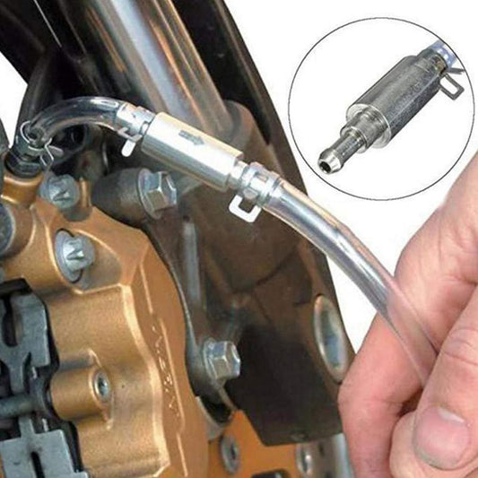 🔥 Brake Bleeder Hose 🔧 One-Way Check Valve Tube Bleeding Tool Kit