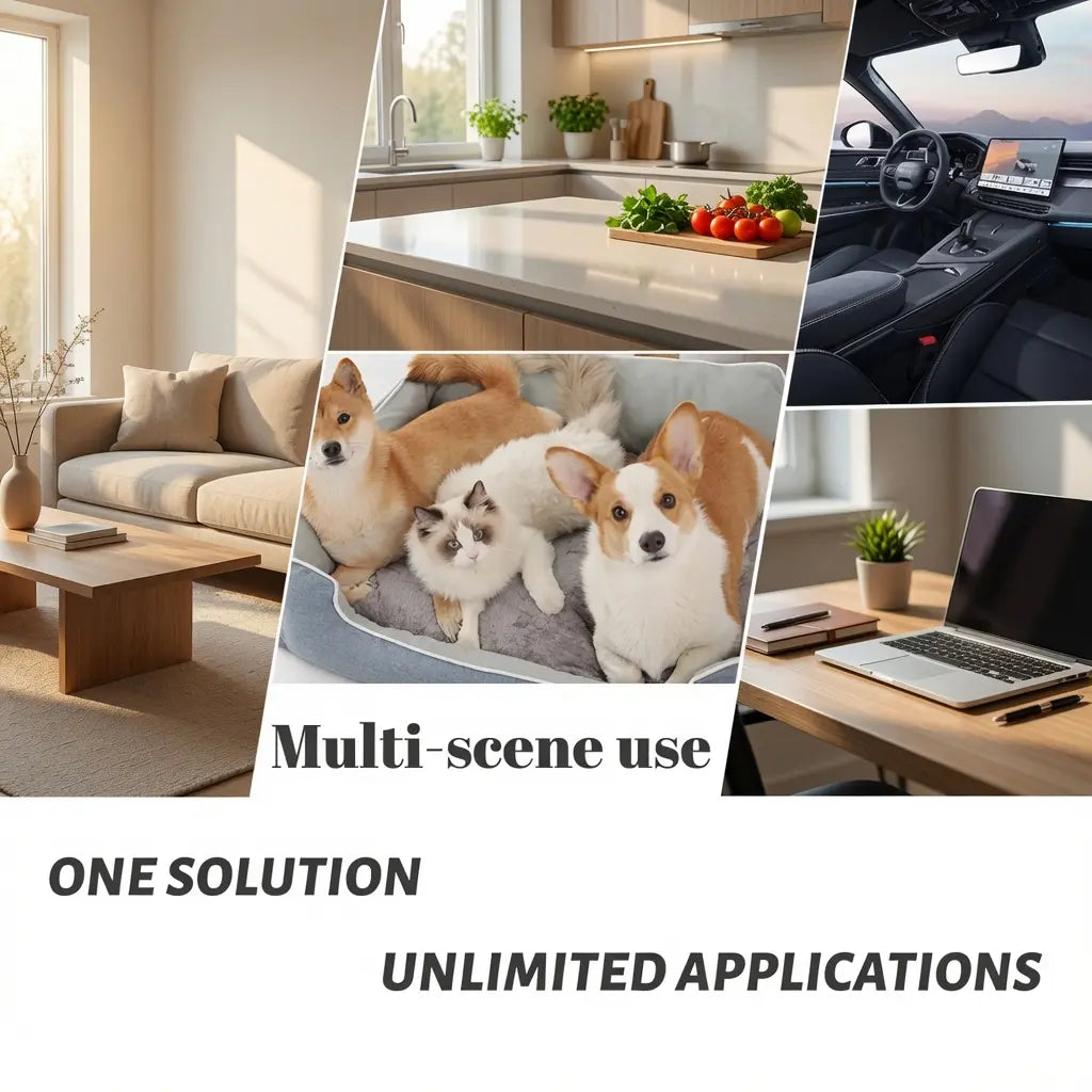 ✨🐶Nano Blue Light Probiotic Deodorizer, indoor odor removal, pet deodorant. Bio-enzymes break down urine, disinfect and deodorize, Plant-extracted, safe and non-toxic for pets, Floral scent Air Freshener Spray