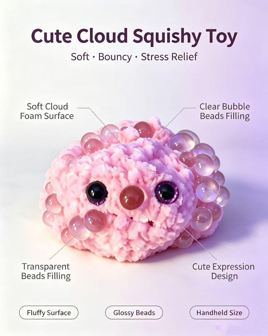 New cute stress-relieving sensory relaxation toys