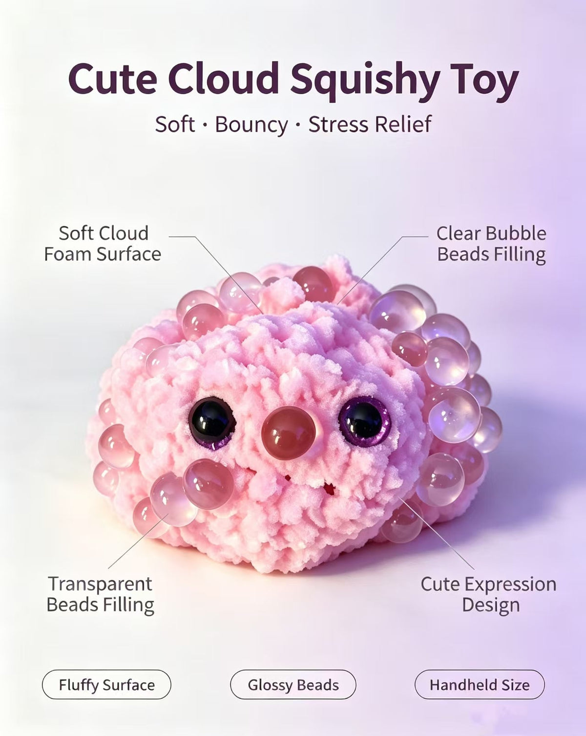New cute stress-relieving sensory relaxation toys