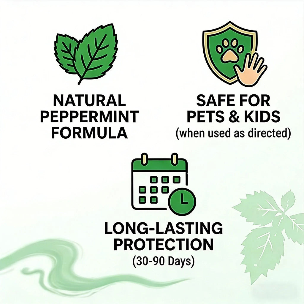 🌿 Natural Peppermint Rodent Repellent Balls (12-Pack) – Keep Rats & Mice Away 🐭🚫