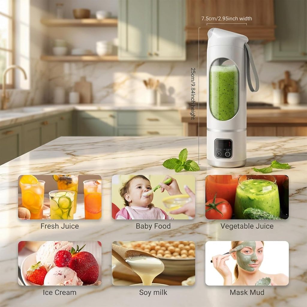 Portable Blender 500ml USB Personal