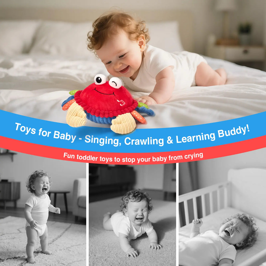 🦀🦀Crawl, Dance & Play – The Interactive Musical Crab That Keeps Little Ones Smiling