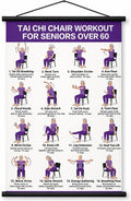 🔥Tai Chi Chair Workout Chart for Seniors (16 x 24 inches)