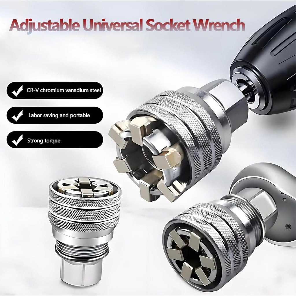 🔥 Multi-Function Universal Socket Wrench Tool