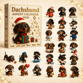🔥🎁2026 Dachshund Advent Calendar Blind Box - 3D Models💕🐶