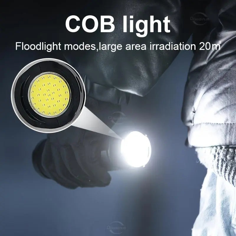🔦🔦2-in-1 Portable Strong Flashlight Power Bank