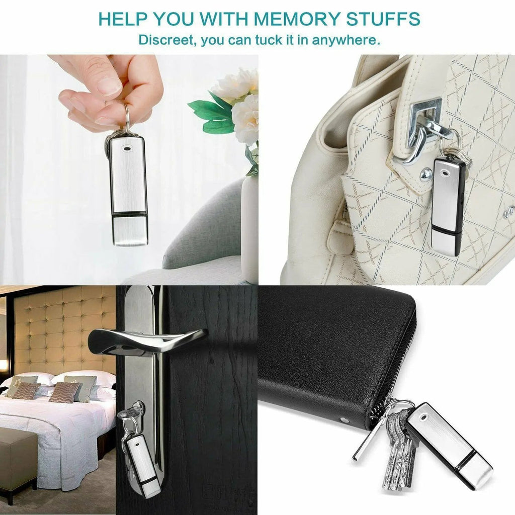 🎙️💾 USB Flash Drive Voice Recorder 2-in-1 – Voice Activated, Smart Noise Reduction, Auto File Save 🔊✨