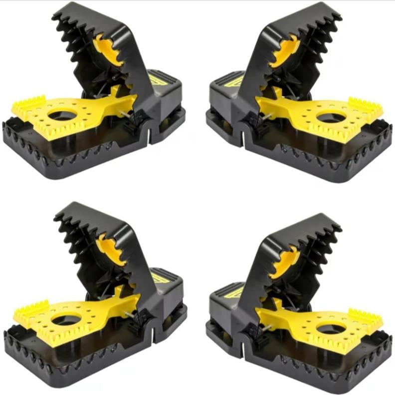 🔥Limited Time 49% OFF✨4 Pack Upgraded Cheese-Shaped Mouse Traps