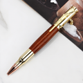 🔥🖊100% Handmade Bolt Action Wooden Bullet PenTM | Crafted From Real Wood & Bullet Casing