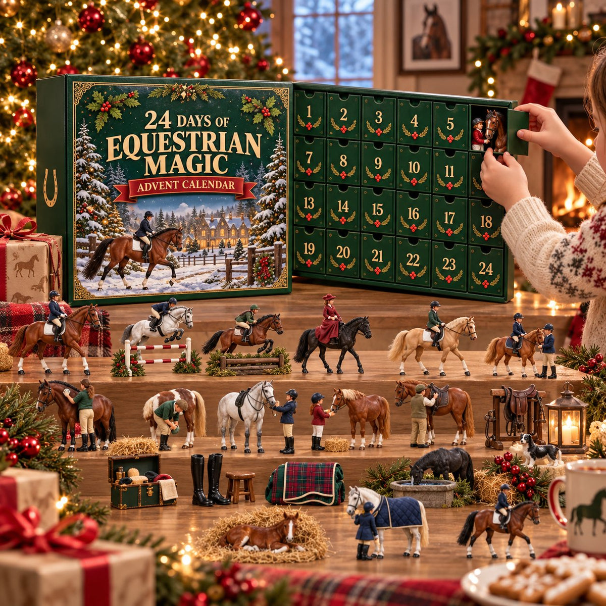 🔥Most Popular in 2026🔥🐎Equestrian Magic Advent Calendar｜24 Days of Equestrian Magic