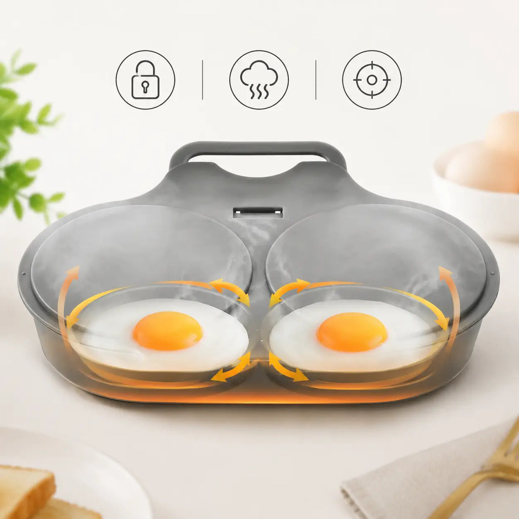 🔥🍳 Microwave Omelette Maker – BPA-Free Non-Stick Egg Cooker for Quick & Easy Breakfasts