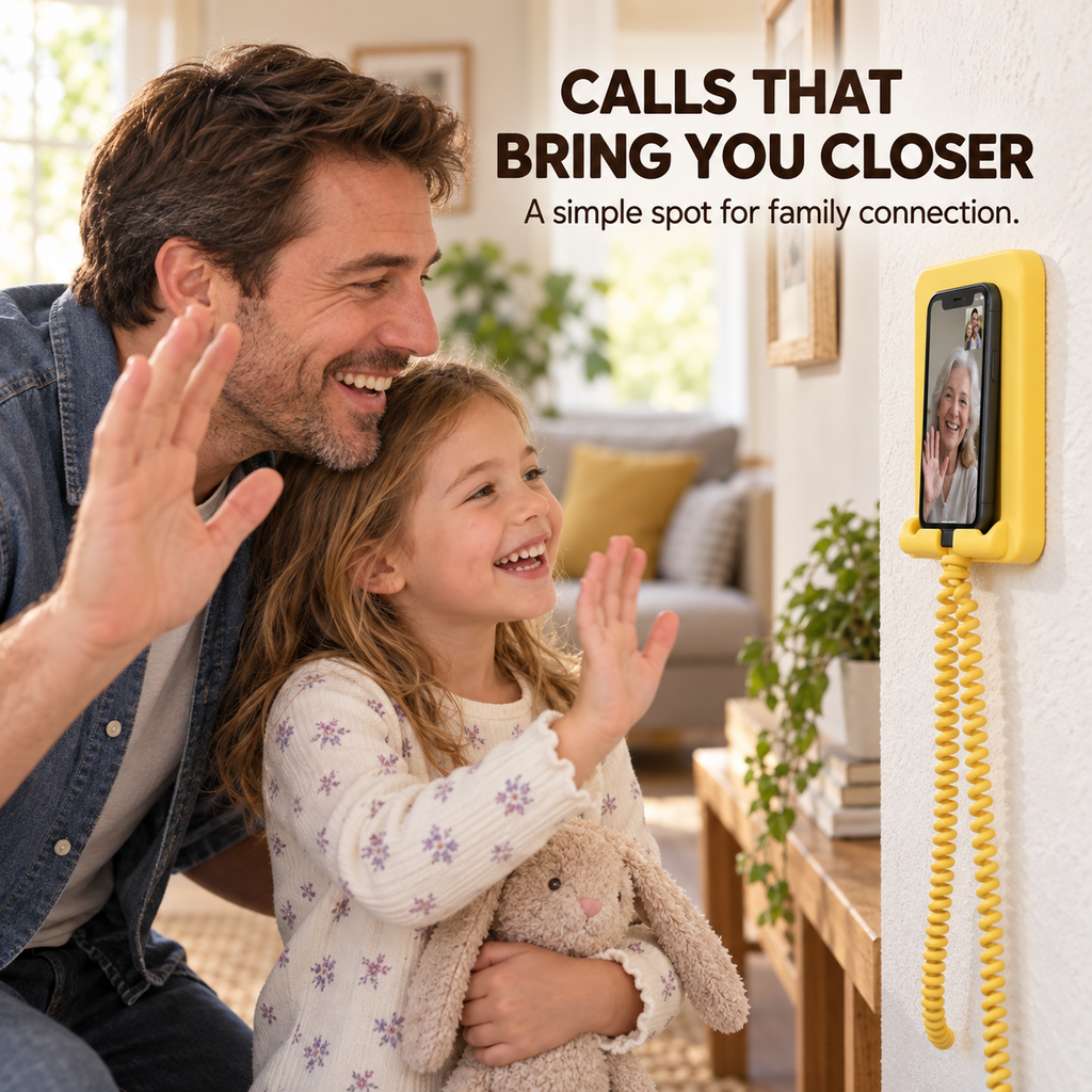 Creative Charger – Find a Home for Your Phone