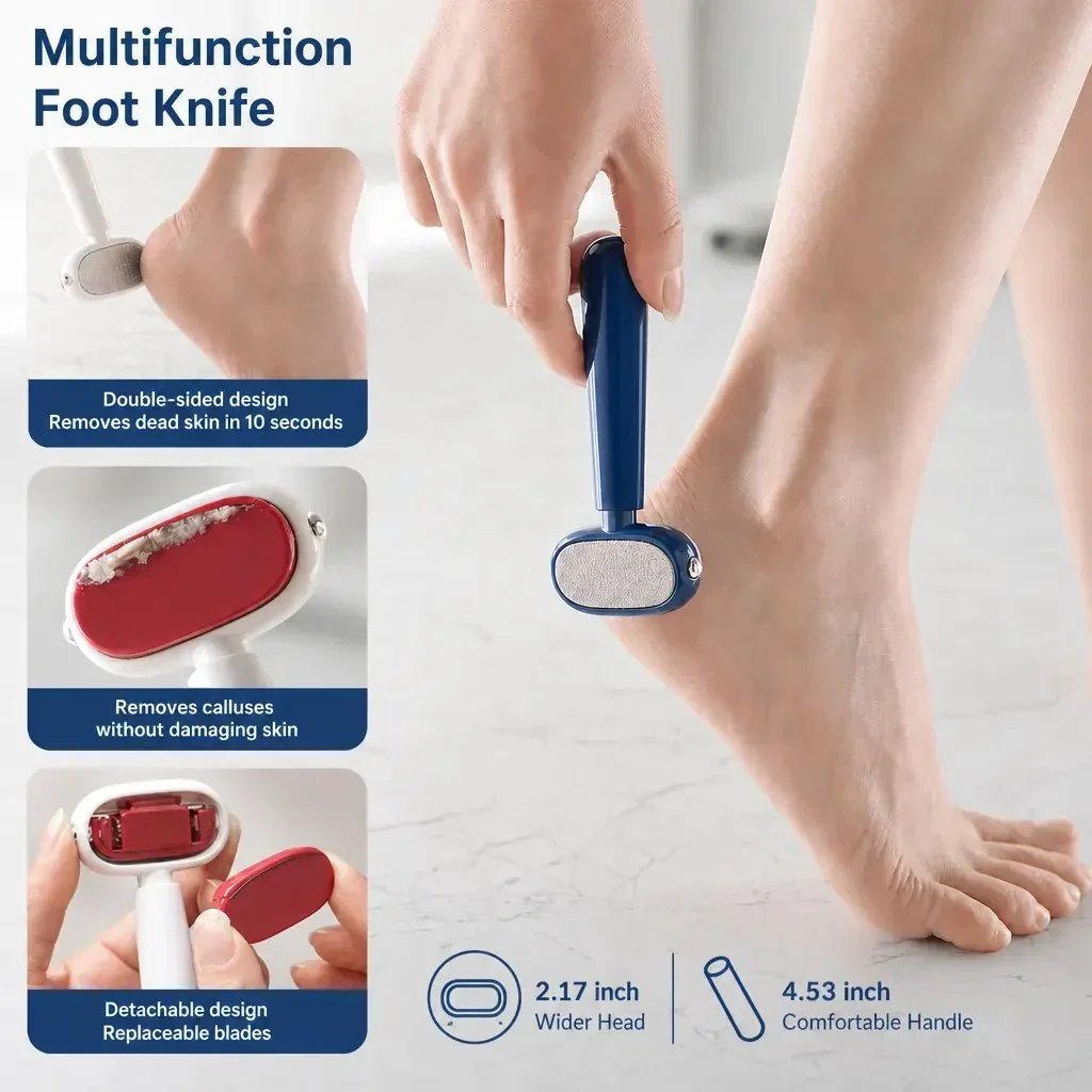 2PCS-Dual-Sided Foot Callus Remover – Smooth, Soft Feet Without the Fuss🦶🦶