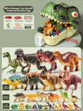 💯46 Pcs Dinosaur Toys Set Realistic Figures with Forest and Dinosaur Egg