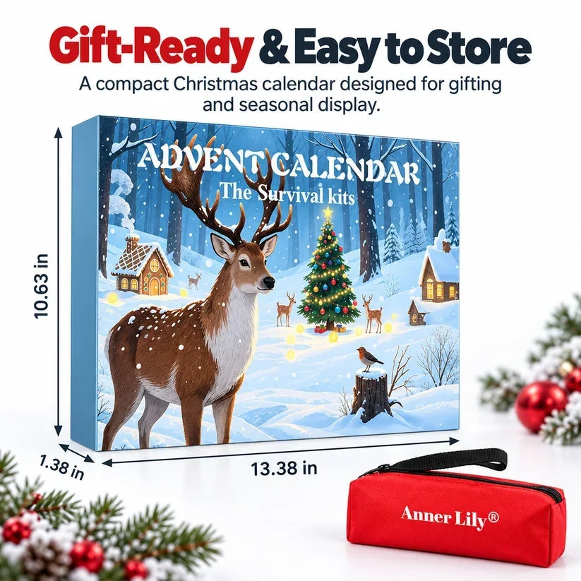 🎁🏕️ 24-Day Outdoor Gear Advent Calendar for Men 🧭✨
