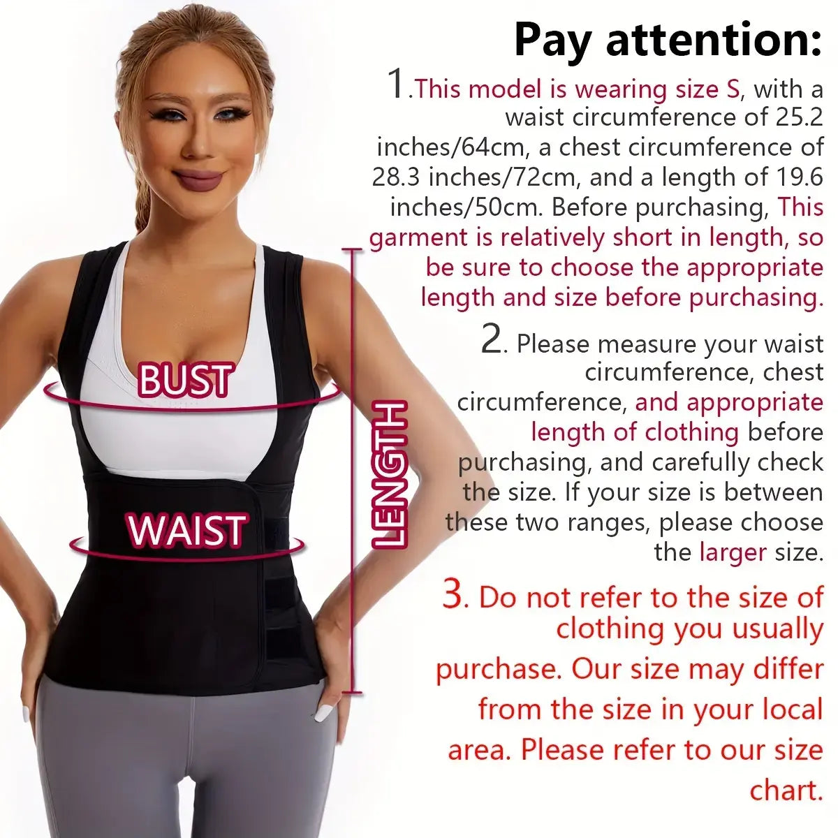 ✨ Women's Zip-Up Compression Shapewear Vest 👗💖