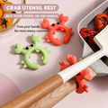 🦀 2-in-1 Crab Pot Clip – Utensil Rest & Boil-Over Guar