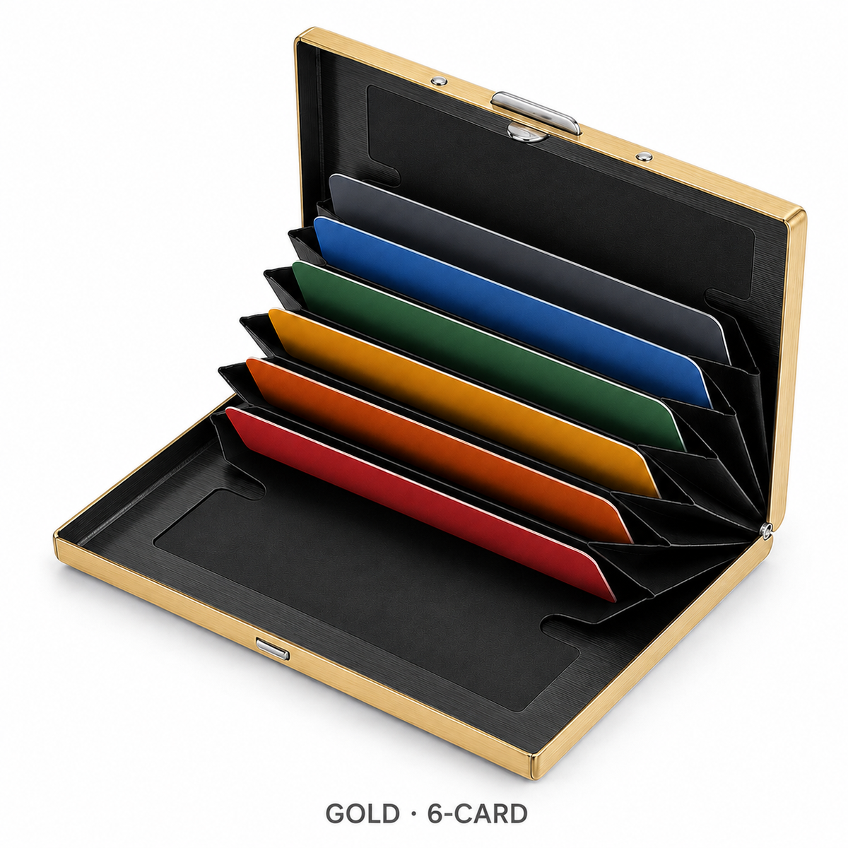 RFID-Blocking Stainless Steel Card Wallet – Organized, Secure & Pocket-Ready 🔒🔥