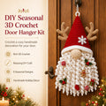 🧶 DIY Seasonal 3D Crochet Door Hanger Kit Collection — Create A Handmade Welcome For Every Season 💕