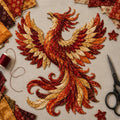 🌙 Beginner-Friendly Mythic Wilds DIY Patchwork Art Kit – Complete Sewing Craft Set 💕