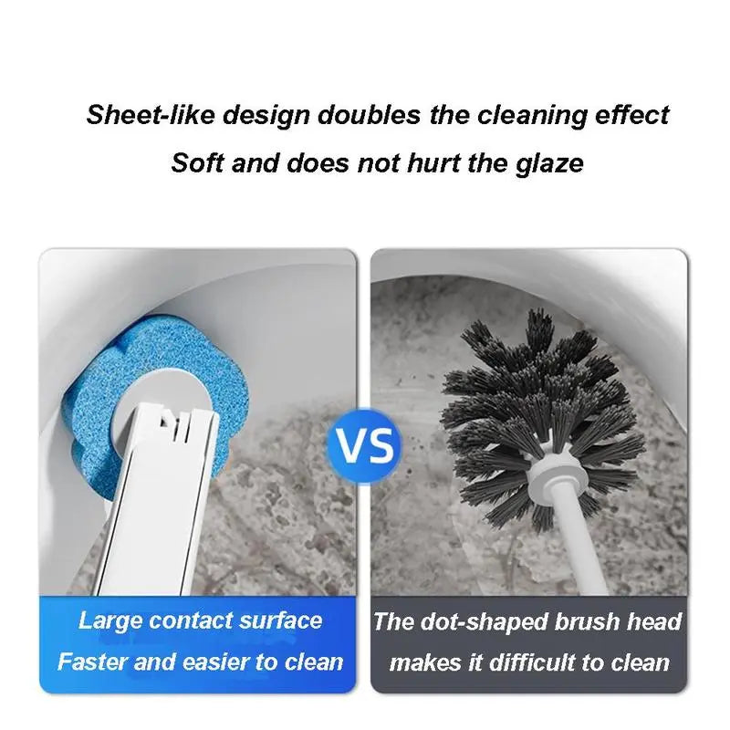 🚽✨ A Cleaner Way to Clean – The Disposable Toilet Brush System for a Fresher Bathroom 🧼🌿