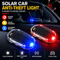 🚨 Solar Fake Car Alarm Light – LED Security Warning Flashing Simulator
