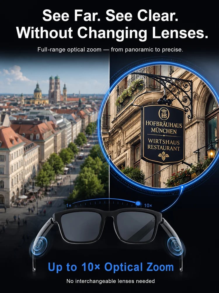 👓 AI Smart Bluetooth Glasses 🤖✨