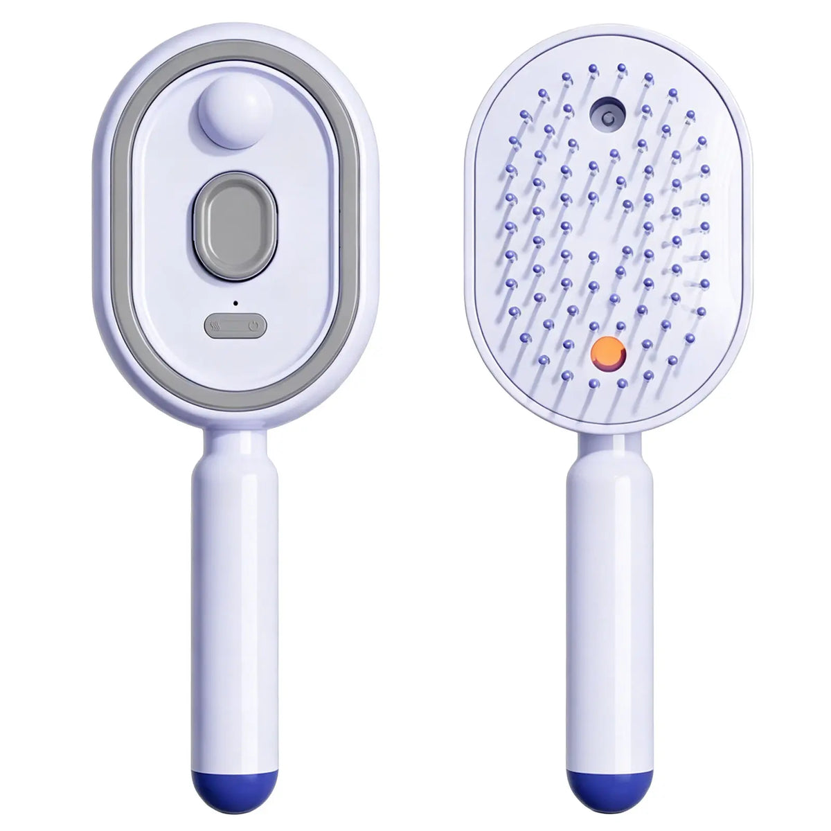 Cloudmades Electric Spray Air Cushion Massage Comb – Self-Cleaning Anti-Tangle Essential Oil Mist Hair Care Comb