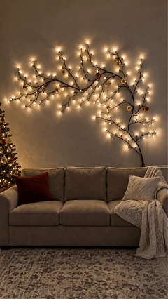 1.9m LED Vine Branch Light – Remote Controlled, 96 LEDs
