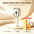 🔥Limited Time 50% OFF-Electric Nano Mist Spray Hair Brush, 3 in 1 Air Cushion Scalp Massager Comb With Essential Oil Atomization