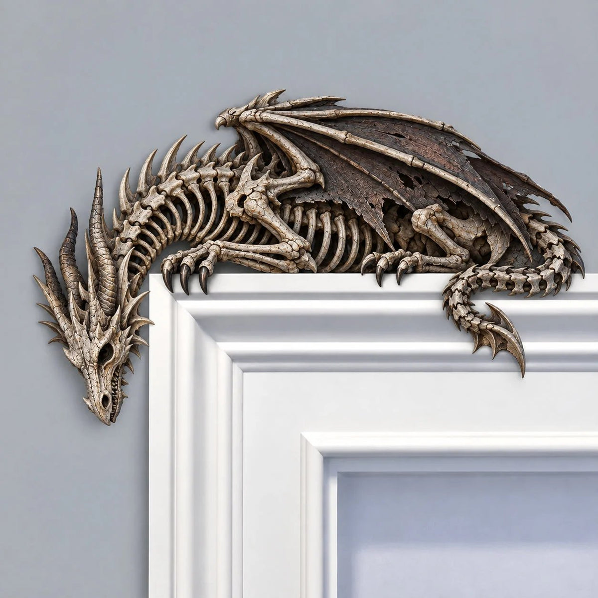⏳🔥 Last Day 50% OFF – Sleeping Dragon Door Topper | Fantasy Dragon Guardian Wall Decor 🐉🏰✨