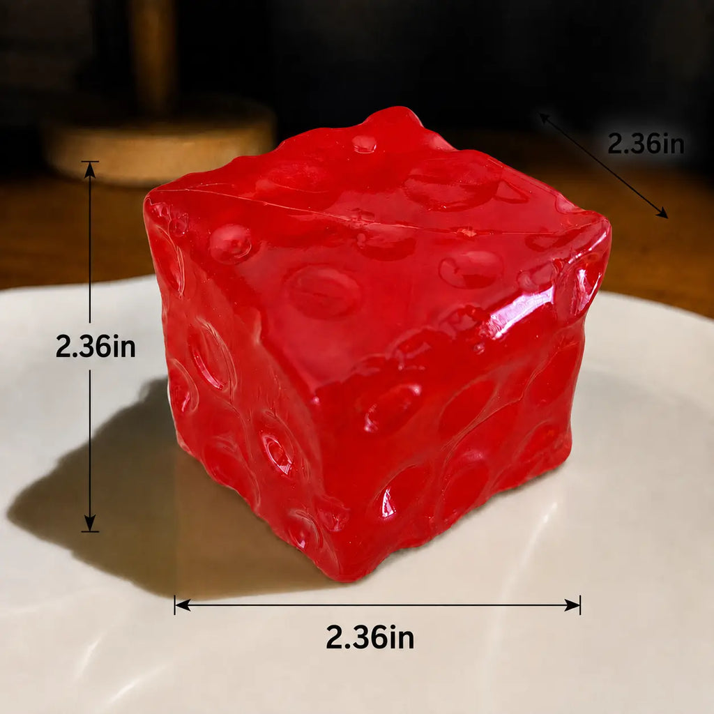 🧀🤏 Squeeze the Stress Away – The Adorably Squishy Cheese Cube Fidget Toy 😌✨