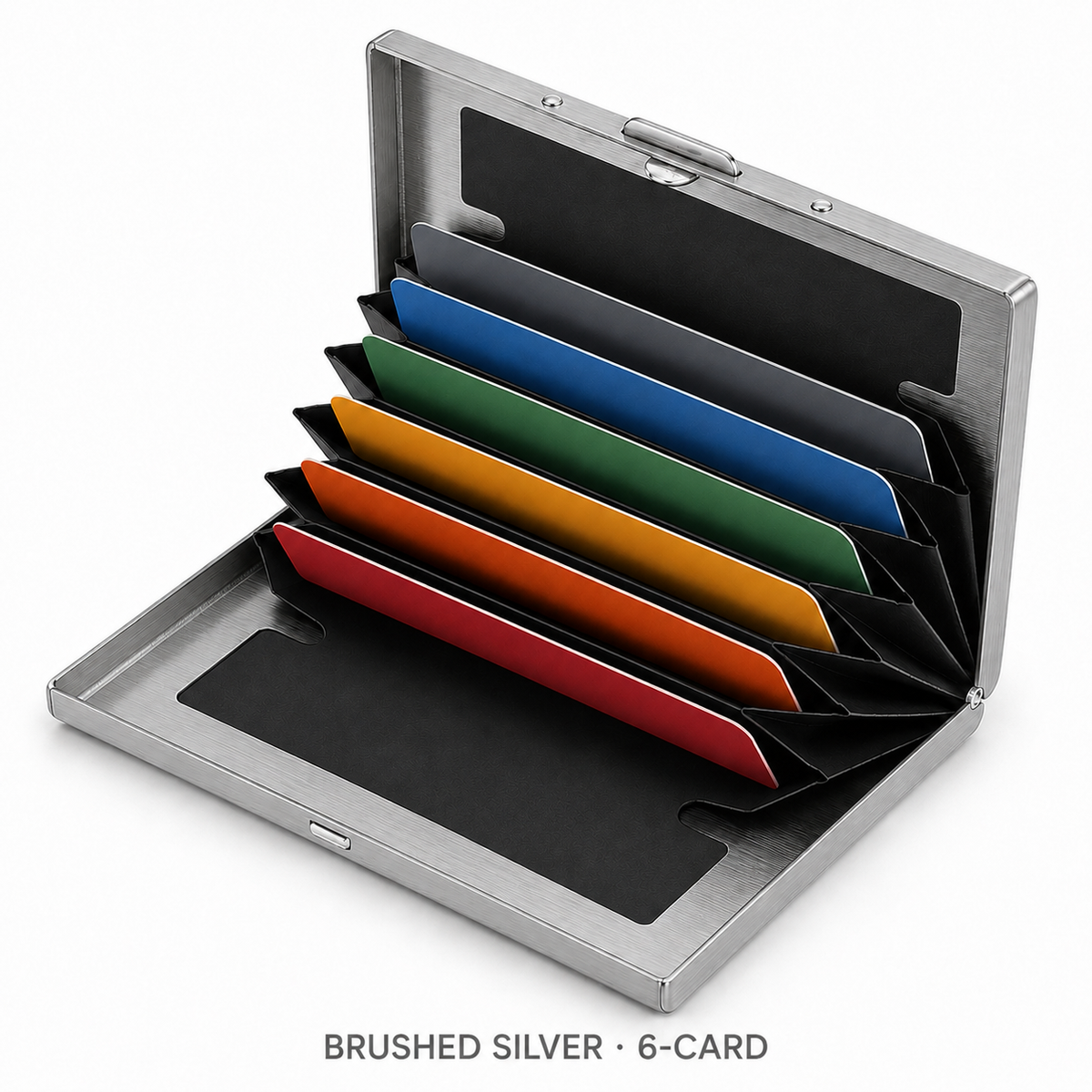 RFID-Blocking Stainless Steel Card Wallet – Organized, Secure & Pocket-Ready 🔒🔥
