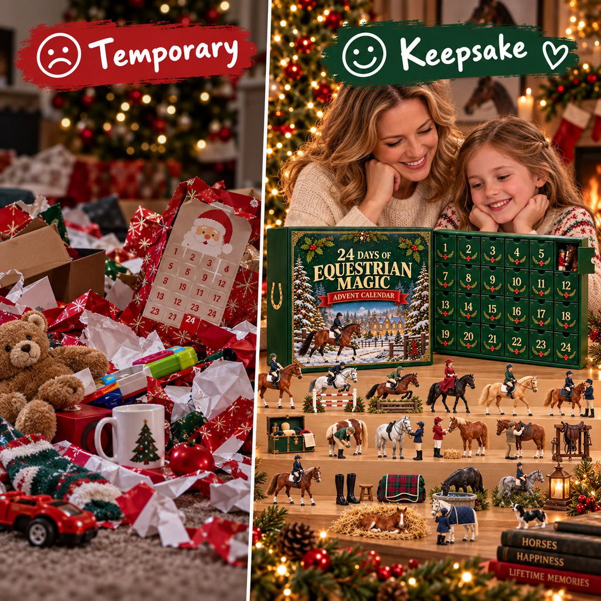 🔥Most Popular in 2026🔥🐎Equestrian Magic Advent Calendar｜24 Days of Equestrian Magic