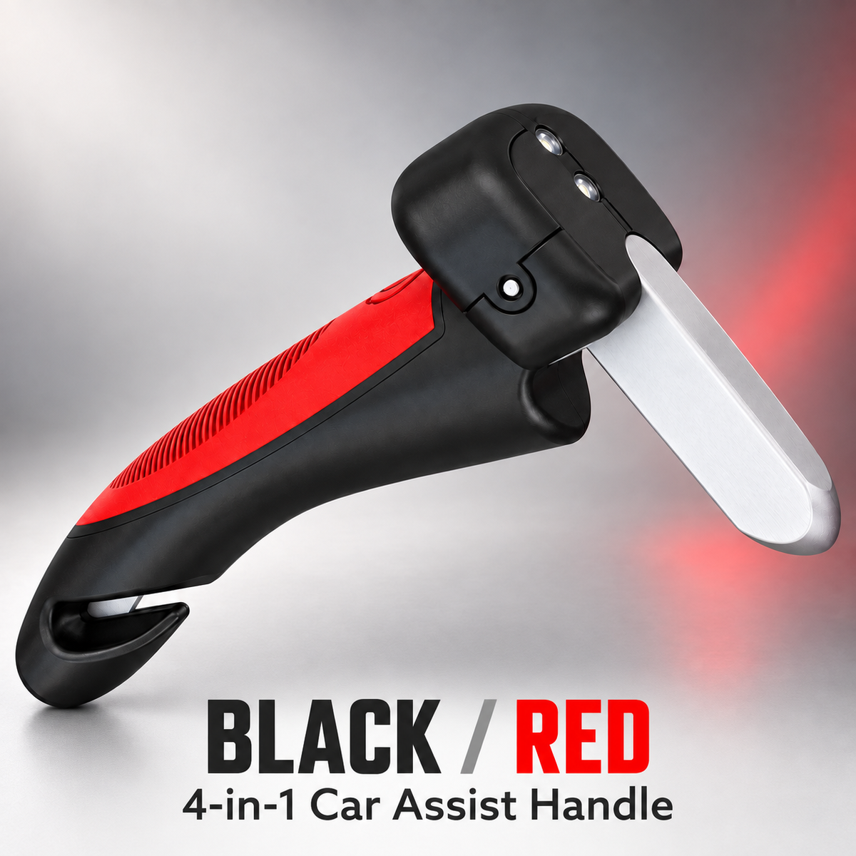 🚗🦯 All-in-One Car Cane Mobility Aid – Door Handle Assist with LED Light & Emergency Tool 🔦