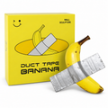 🍌✨ Duct Tape Banana Wall Sculpture – Handmade Resin Wall Decor 🎨