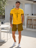 🎨 Men's American Graffiti 2-Piece Set