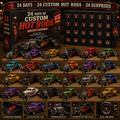 🚗🎁 24 Days of American Car Legends Advent Calendar – 24 Die-Cast Collectibles ✨
